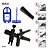 Kit Nivelador de Pisos, Porcelanatos e Revestimentos SLIM - 2500 Clips +300 Cunhas +01 Alicate - Imagem 2