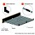 Kit Fixa Forro Pvc 100 Suporte Fixação +100 União Metalon - Imagem 1