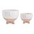 Kit Vasos Cerâmica Face Planters - Imagem 1