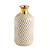 Vaso de Cerâmica Listrado C/Dourado 14 cm - Imagem 1