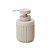 Kit Lavabo - Dispenser Porta Sabonete Líquido 14 cm e Porta Copo Escova 10 cm de Cimento Cinza Claro - Imagem 3