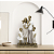 Escultura Família Decorativa Casal com Dois Meninos e Uma Menina - Imagem 2