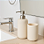 Kit Lavabo Poliresina Off White – 2 Peças - Imagem 2