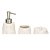 Kit Lavabo Ondas Off White Luxo 3 Peças - Imagem 3