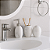 Kit Lavabo Mármore Branco Luxo 3 Peças - Imagem 9