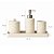 Kit Lavabo Minimalista Off White Texturizado - 4 peças - Imagem 3