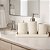 Kit Lavabo Minimalista Off White Texturizado - 4 peças - Imagem 2