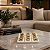 Jogo da Velha Decorativo Moderno Gold - Imagem 2