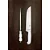 CJ ASSADOR 2 PCS FACA 9 E CHAIRA - Imagem 1