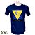 Camiseta " Lobo Melhor Possível" Azul 100% Algodão - Imagem 1