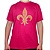 Camiseta " Flor Escoteiro" Rosa 100% Algodão - Imagem 1