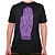 Camiseta "Mão Sempre Alerta" Preta 100% Algodão - Imagem 1