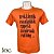 Camiseta "Trekking" Laranjada 100% Algodão - Imagem 1
