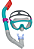 Kit de Mergulho Snorkel Com Máscara e Pé de Pato - Bestway - Imagem 4