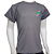 Camiseta Baby-Look PV Cinza - Uniforme Oficial da Escola S - Imagem 1