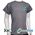 Camiseta Baby-Look PV Cinza - Uniforme Oficial da Escola S - Imagem 2