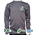 Camiseta Super Térmica Apeluciada UV 50% Cinza - Uniforme Oficial da Escola Sesi - Imagem 2
