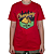 Camiseta "Camping/Scouting" Vermelha 100% Algodão - Imagem 1