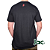 Camiseta "Fogo do Escotismo" Preta 100% Algodão - Imagem 4
