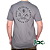 Camiseta "Aventura Outdoor" Cinza 100% Algodão - Imagem 4