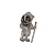 Pin Metálico "Capivara Escoteira" - #OsMaisQuiriduxx - Imagem 3