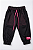 Calça jogger tela preta forro pink | Animê - Imagem 1
