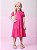 Vestido laço com strass pink glam | Momi - Imagem 1