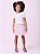 Conjunto blusa branca e saia rosa tule | Momi - Imagem 1