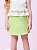 Conjunto blusa branca e short saia verde | Momi - Imagem 4