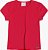 Blusa básica canelada preppy | Animê - Imagem 1