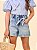Shorts Jeans com Detalhe de Cereja - Imagem 1