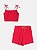 Conjunto cropped e short vermelho | Iam Authoria - Imagem 3