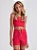 Conjunto cropped e short vermelho | Iam Authoria - Imagem 1