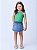 Blusa canelada com strass verde | Momi - Imagem 2