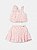 Conjunto rosa xadrez vichy com laço | Animê - Imagem 4