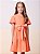 Vestido laranja com laço | Momi - Imagem 3