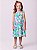 Vestido verde com estampa floral | Momi - Imagem 1