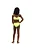 Biquini faixinha amarelo neon | Siri Kids 39022 - Imagem 2