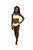 Biquini faixinha amarelo neon | Siri Kids 39022 - Imagem 1