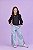 Calça cargo wide leg em jeans | Gabriela Aquarela - Imagem 3