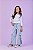 Calça cargo wide leg em jeans | Gabriela Aquarela - Imagem 4