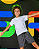 Blusa dry fit branca | Siri Kids - Imagem 1