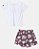 Conjunto manga curta da Hello Kitty strass  | Momi - Imagem 3