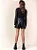Short fake leather com recortes | Iam Authoria - Imagem 2