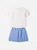 Conjunto de tweed azul manga longa | Animê - Imagem 3