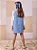 Conjunto de tweed azul com lapelas | Animê - Imagem 2