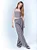 Cropped cinza com strass | Iam Authoria - Imagem 1