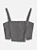 Cropped cinza com strass | Iam Authoria - Imagem 4