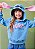 Casaco Stitch capuz e orelhas denim | Momi - Imagem 1
