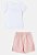 Conjunto manga curta de tweed com strass | Momi - Imagem 3